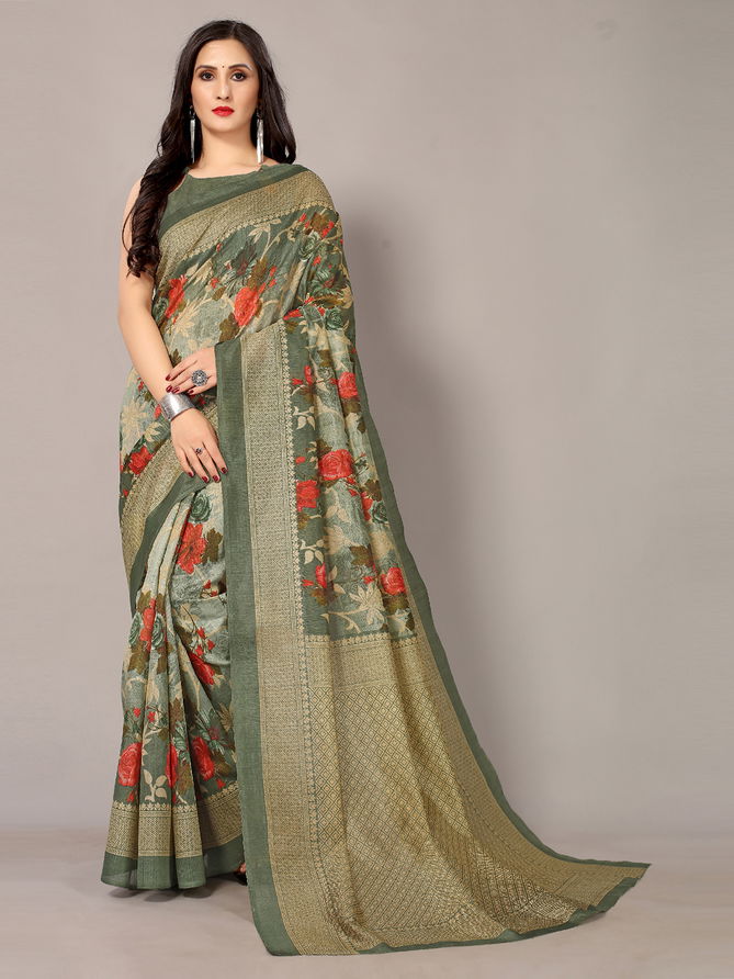 Shaily 1 Printed Art Silk Regular Wear Designer Saree Collection